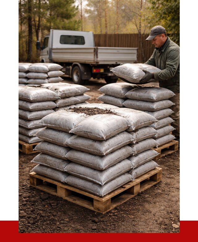 Чернозем в мешках с доставкой в Сосновоборске от 4345 р. | ПРОНЕРУДСсб
