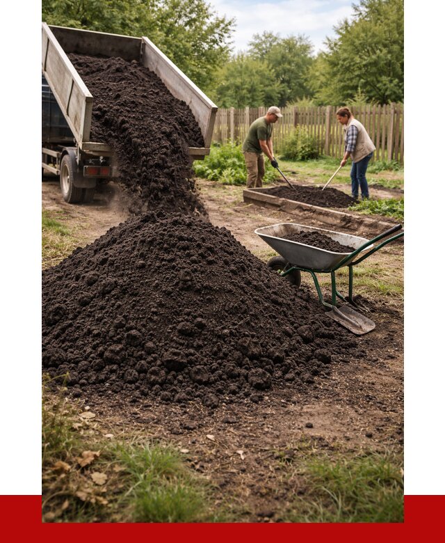 Купить чернозем для огорода в Сосновоборске от 2586 р. | ПРОНЕРУДСсб