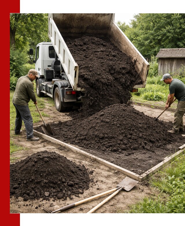 Купить чистый чернозем для огорода с доставкой в Сосновоборске