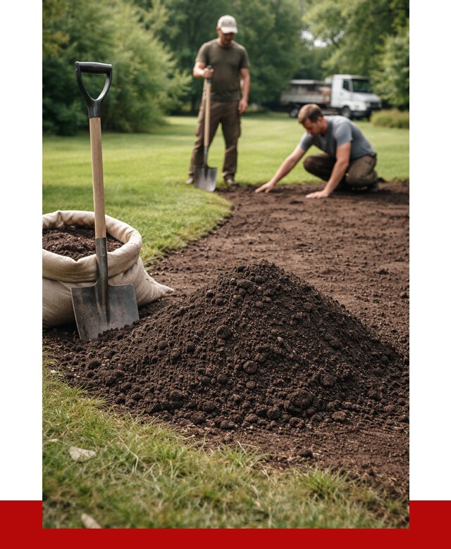 Купить чернозем для газона в Сосновоборске от 4345 р. | ПРОНЕРУДСсб