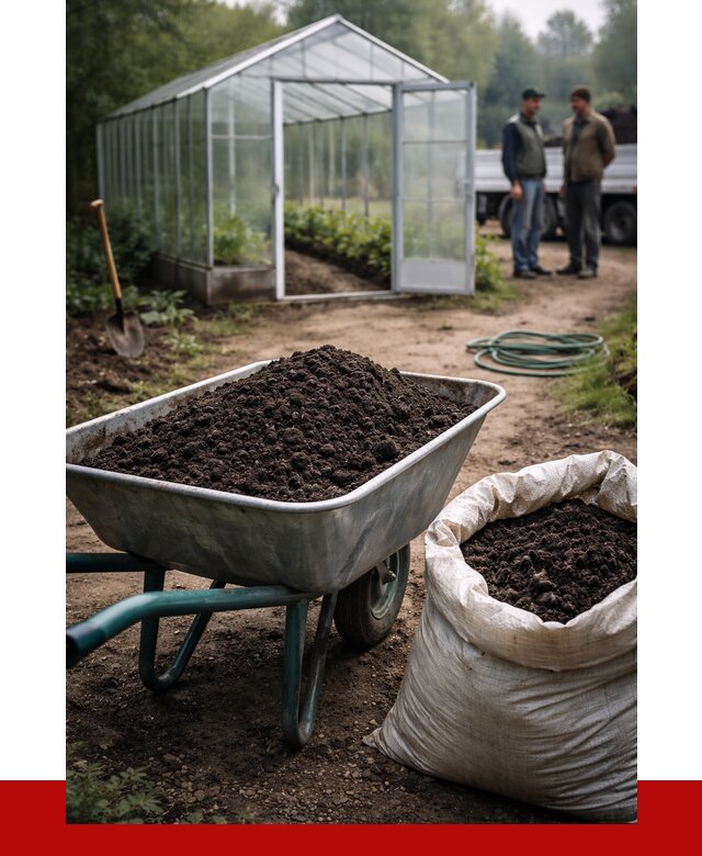 Чернозем для теплицы в Сосновоборске с доставкой от 1552 р. | ПРОНЕРУДСсб