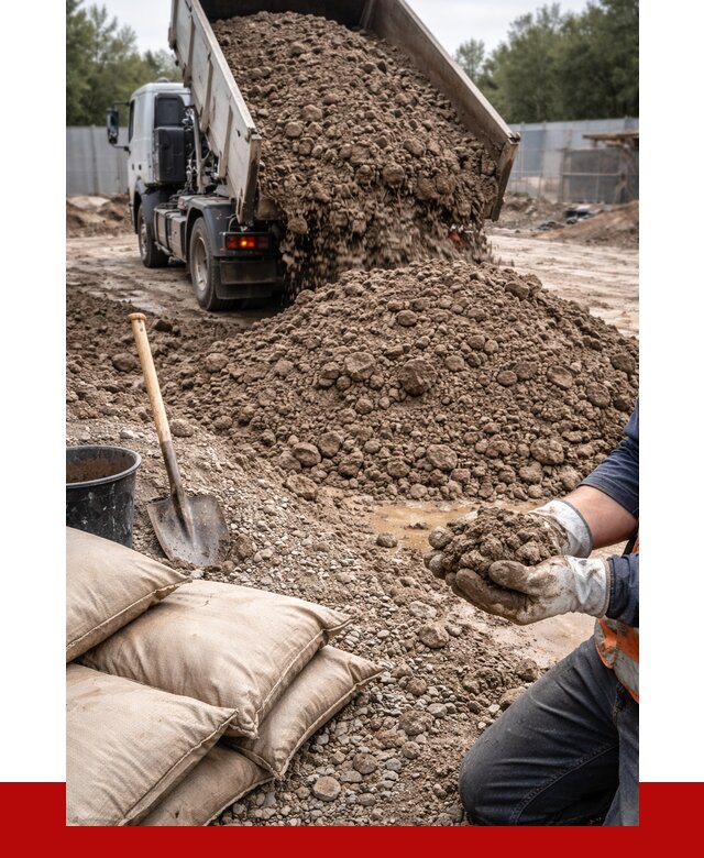 Купить глина для засыпки в Сосновоборске от 1241 р. за куб | ПРОНЕРУДСсб