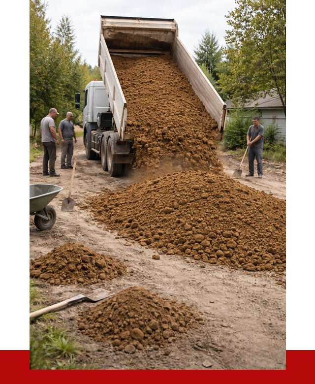 Купить суглинок с доставкой в Сосновоборске от 2586 р. за куб | ПРОНЕРУДСсб