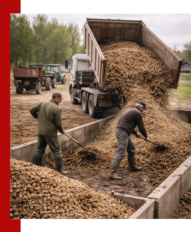 Куриный помет с доставкой в Сосновоборске оптом и в розницу