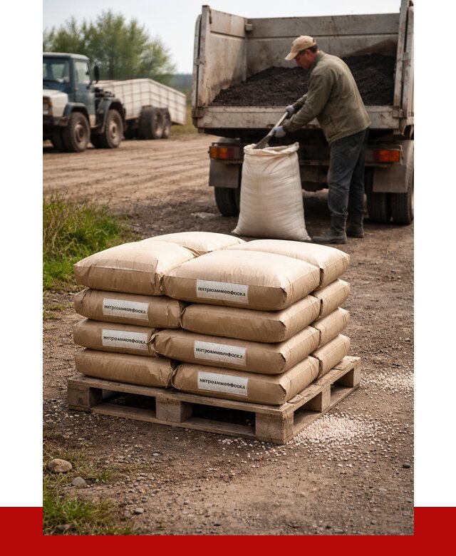 Купить нитроаммофоска в Сосновоборске от 4345 р. за куб | ПРОНЕРУДСсб