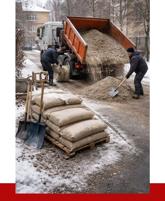 Противогололедные материалы оптом в Сосновоборске от 4345 р. | ПРОНЕРУДСсб