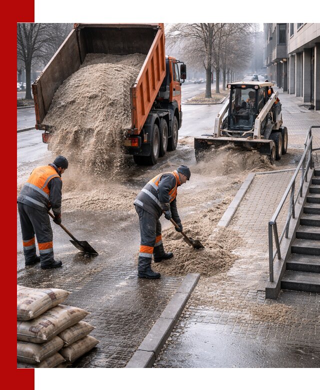 Поставка противогололедных материалов в Сосновоборске