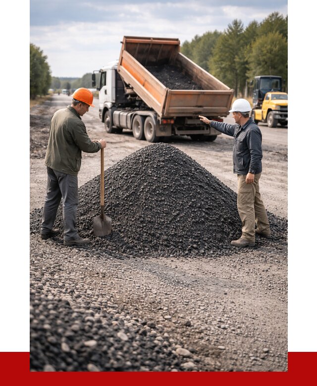 Купить асфальтовую крошку для дорог в Сосновоборске от 4345 р. | ПРОНЕРУДСсб