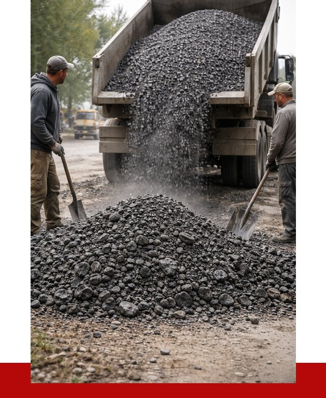 Дробленый асфальт в Сосновоборске от 2897 р. с доставкой | ПРОНЕРУДСсб