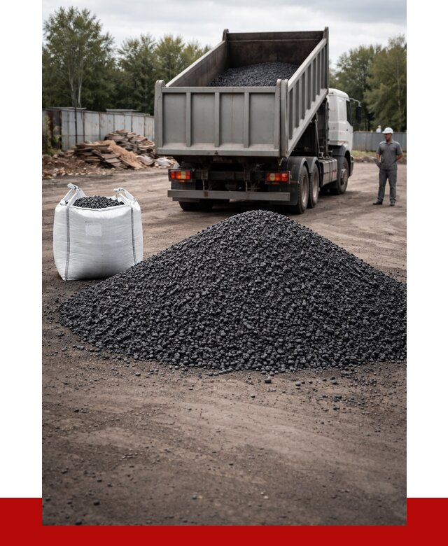Купить уголь семечка с доставкой в Сосновоборске от 8069 р. | ПРОНЕРУДСсб
