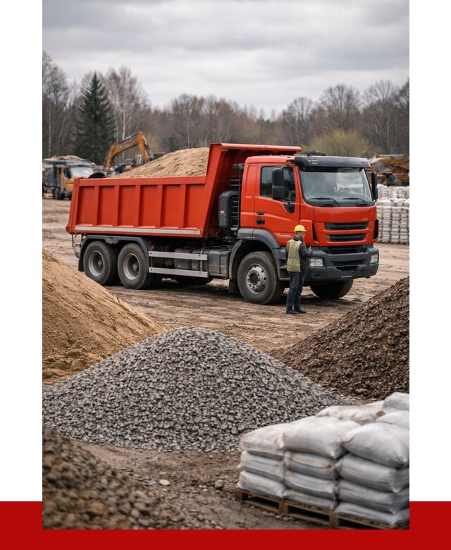 Доставка самосвалом 25 кубов в Сосновоборске от 7759 р. | ПРОНЕРУДСсб