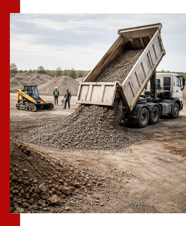 Доставка самосвалом 25 м³ в Сосновоборске быстро и надежно