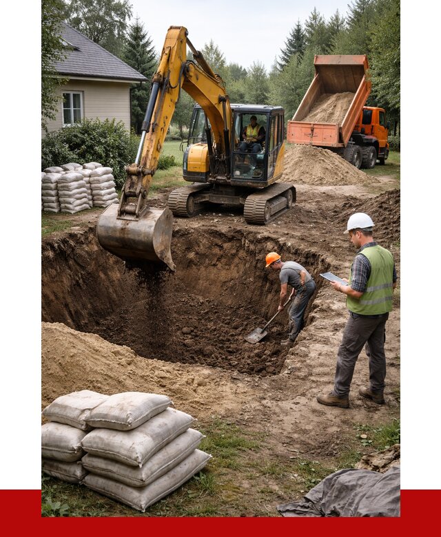 Рытье котлована в Сосновоборске быстро от 4655 р. ПРОНЕРУДСсб