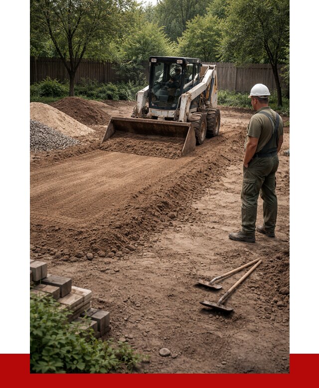 Выравнивание участка под ключ в Сосновоборске от 3621 р. | ПРОНЕРУДСсб